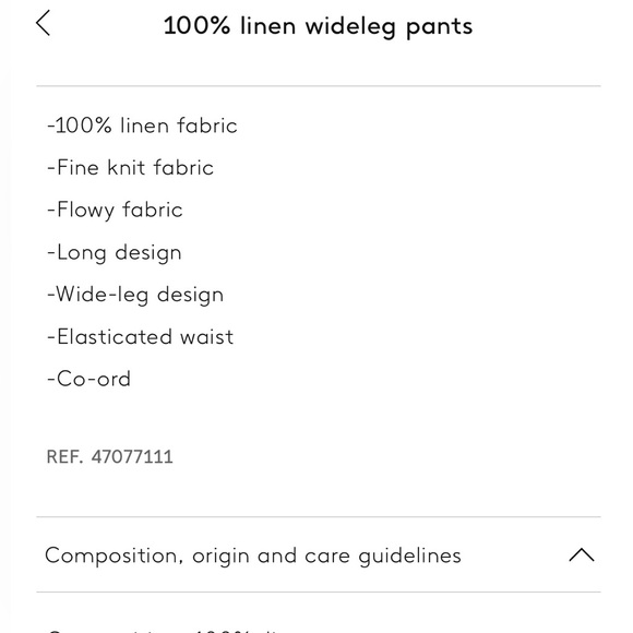 Women Mango 100% Linen Pants Size Small - Picture 7 of 8